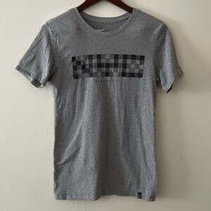 Nike Court Gray Allover Print Graphic T-Shirt - Men's Size XS